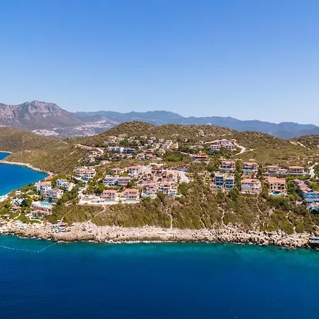 Villa La Kumsal Denize Sifir Ve Ozel Havuzlu Dubleks Kas